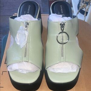 Brand new not og box Chinese Laundry Mint Green